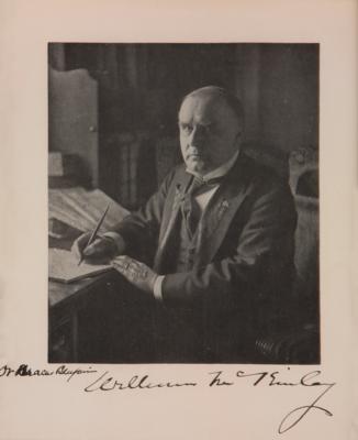 Lot #71 William McKinley Signed Photograph - Image 1