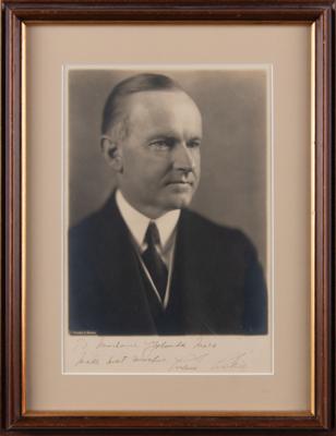 Lot #47 Calvin Coolidge Signed Photograph - Image 3