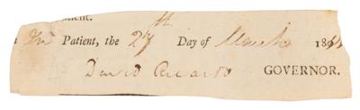 Lot #230 David Ricardo Signature - Image 1