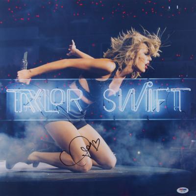 Lot #568 Taylor Swift Signed Poster - Image 1