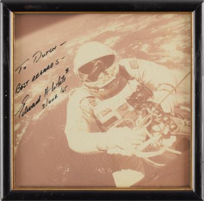 Lot #306 Edward H. White II Signed Photograph - Image 2