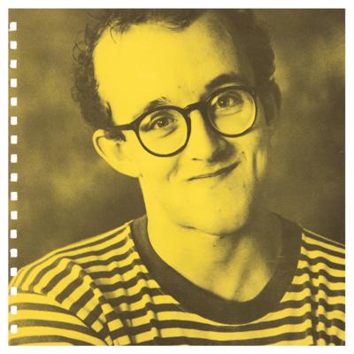 Lot #320 Keith Haring Signed 'Radiant Baby' Catalog Page - Image 2