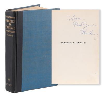 Lot #27 John F. Kennedy Signed Book - Profiles in