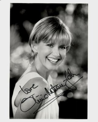 Lot #672 Olivia Newton-John Signed Photograph - Image 1