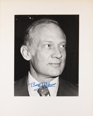 Lot #291 Buzz Aldrin Oversized Signed Photograph - From Aldrin's Personal Collection - Image 2