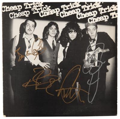 Lot #480 Cheap Trick Signed Debut Album - Image 1