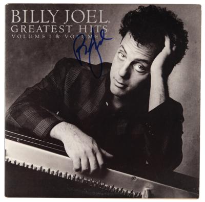 Lot #516 Billy Joel Signed Album - Greatest Hits