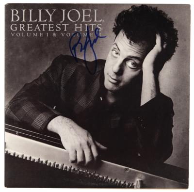 Lot #516 Billy Joel Signed Album - Greatest Hits Volume I & Volume II - Image 1