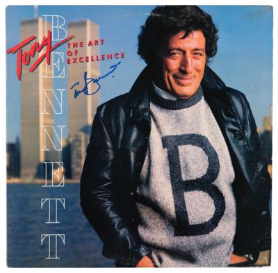 Lot #452 Tony Bennett Signed Album - The Art of Excellence (promotional) - Image 1