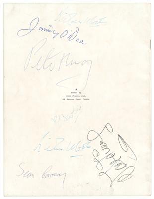 Lot #334 Walt Disney Signed World Premiere Program for Darby O'Gill and the Little People (also signed by Sean Connery) - Image 2