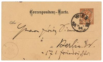 Lot #401 Johannes Brahms Autograph Letter Signed to German Music Publisher Fritz Simrock - Image 2