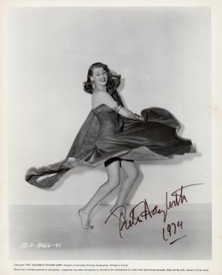 Lot #635 Rita Hayworth Signed Photograph - Image 1