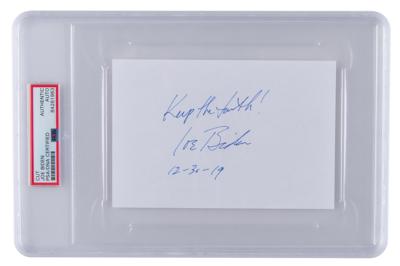 Lot #33 Joe Biden Signature