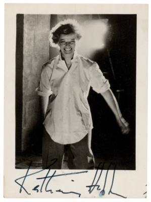 Lot #639 Katharine Hepburn Signed Photograph