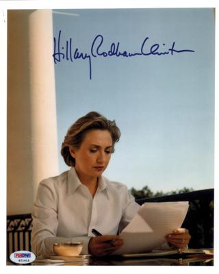 Lot #46 Hillary Clinton Signed Photograph - Image 1