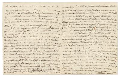 Lot #114 William Wilberforce Autograph Letter Signed - Image 2