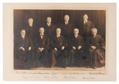 Lot #107 Hughes Court Signed Oversized Photograph - Image 1