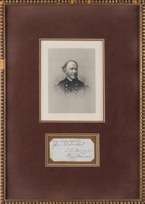 Lot #269 David G. Farragut Signature - Image 1