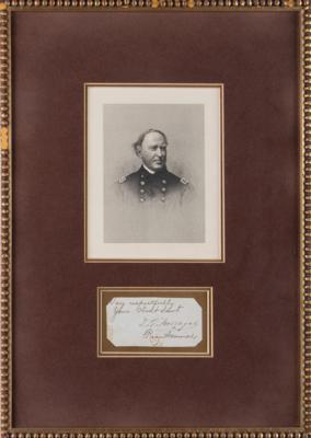 Lot #269 David G. Farragut Signature