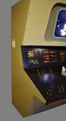 Lot #581 Star Trek: High-Quality 10-Foot-Long Replica Bridge Console Signed by Nichelle Nichols and (3) Next Generation Stars - Image 2
