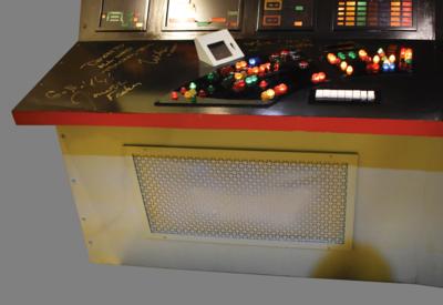 Lot #581 Star Trek: High-Quality 10-Foot-Long Replica Bridge Console Signed by Nichelle Nichols and (3) Next Generation Stars - Image 6