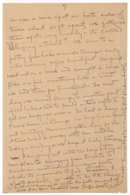 Lot #139 Thomas Edison Autograph Letter Signed on Seeking Automotive Battery Material at a Canadian Nickel Mine - Image 5