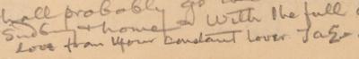 Lot #139 Thomas Edison Autograph Letter Signed on Seeking Automotive Battery Material at a Canadian Nickel Mine - Image 6