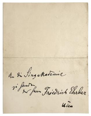 Lot #403 Gustav Mahler Autograph Letter Signed on Rehearsals for Strauss's 'Feuersnot' - Image 3