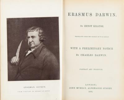 Lot #136 Charles Darwin Autograph Letter Signed and Signature in Book - once the property of Virginia Woolf - Image 6