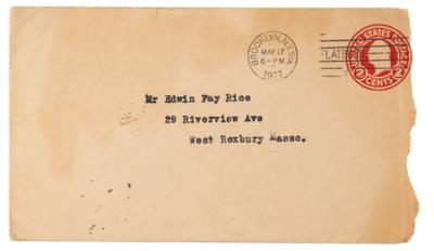 Lot #583 Harry Houdini Typed Letter Signed to a Fellow Magician - Image 3