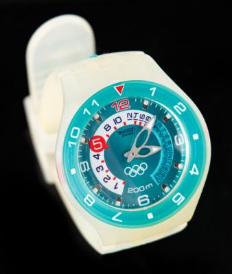 Lot #3439 Olympic 200m Dive Watch by Swatch - Image 1