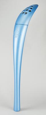 Lot #3031 Torino 2006 Winter Olympics Torch - From the Collection of IOC Member James Worrall - Image 1