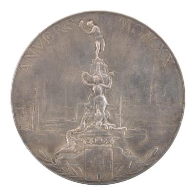 Lot #3059 Antwerp 1920 Olympics Bronze Winner's Medal - Image 2