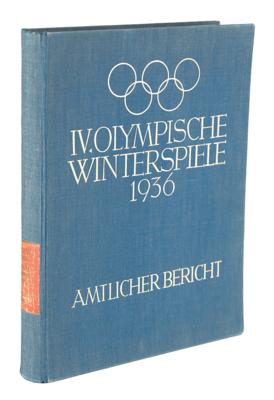 Lot #3308 Garmisch 1936 Winter Olympics Official Report - Image 1