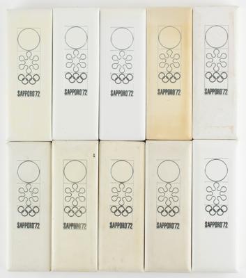 Lot #3243 Sapporo 1972 Winter Olympics (10) Badges - Image 3