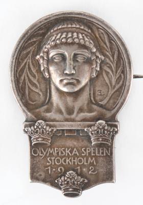 Lot #3195 Stockholm 1912 Olympics Competitor's