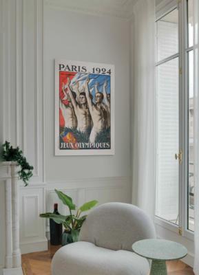 Lot #3284 Paris 1924 Summer Olympics Original Poster by Jean Droit - Image 2