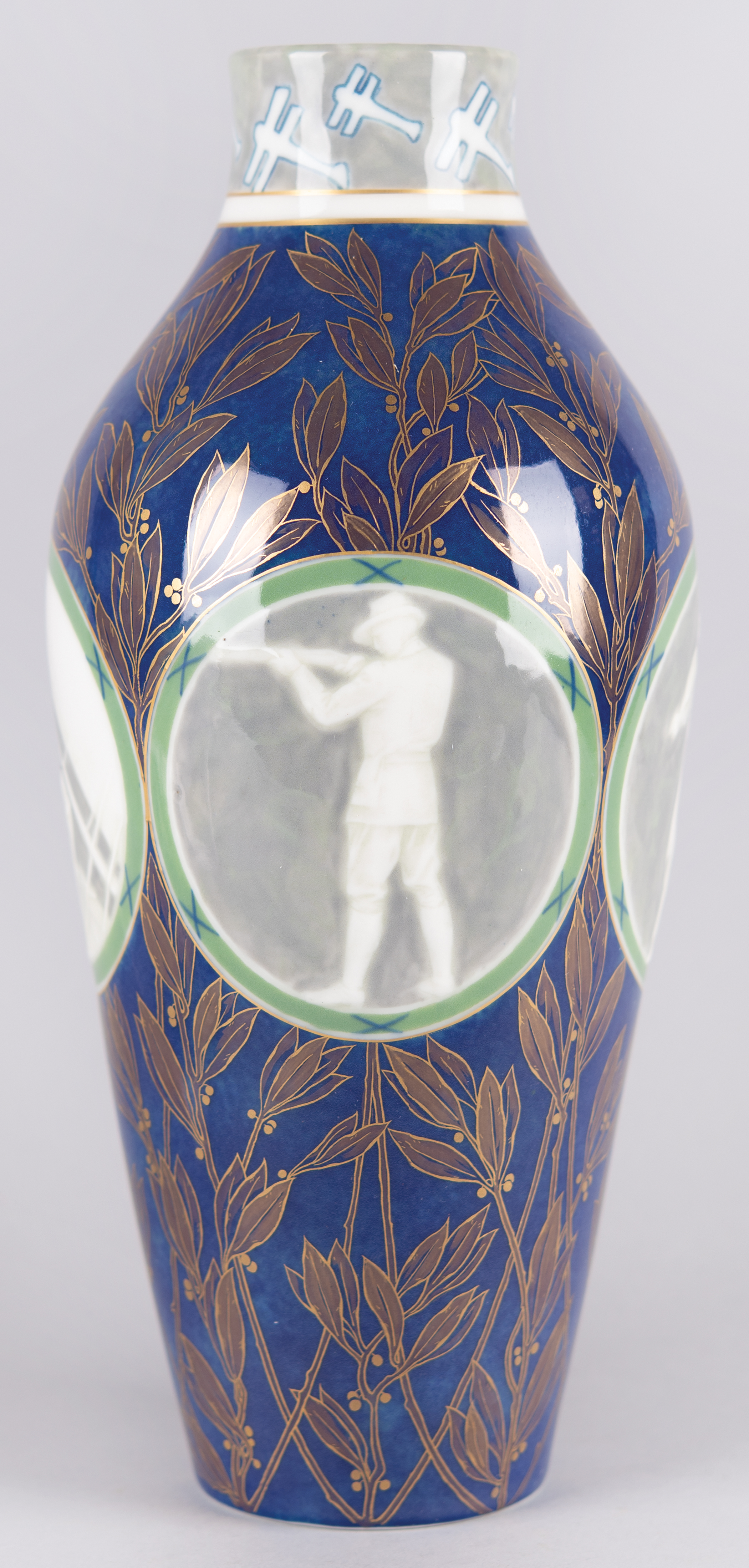 Lot #3060 Paris 1924 Summer Olympics Sevres Winner's Vase - Image 3