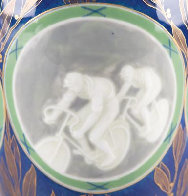 Lot #3060 Paris 1924 Summer Olympics Sevres Winner's Vase - Image 7