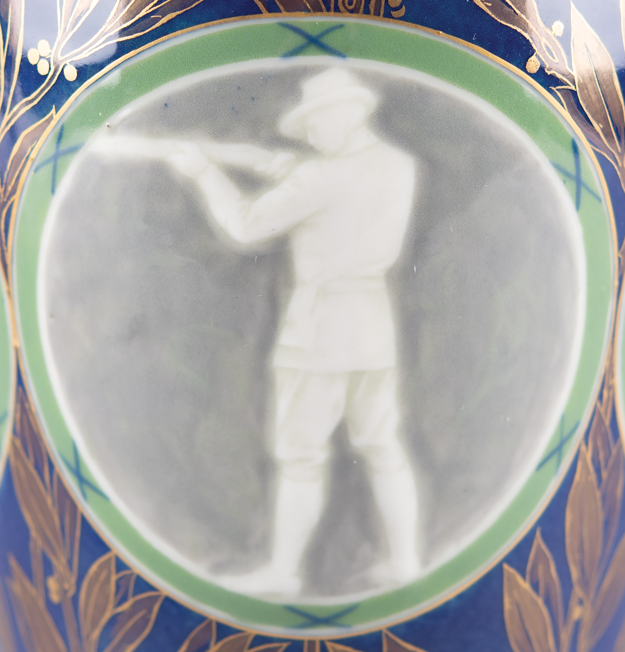 Lot #3060 Paris 1924 Summer Olympics Sevres Winner's Vase - Image 9