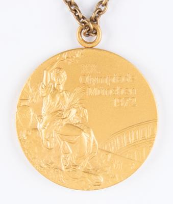 Lot #3088 Munich 1972 Summer Olympics Gold Winner's Medal for Basketball - Image 3