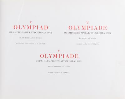 Lot #3303 Stockholm 1912 Olympics Illustrated Report - Image 2