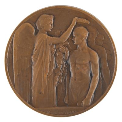 Lot #3123 Paris 1924 Summer Olympics Bronze
