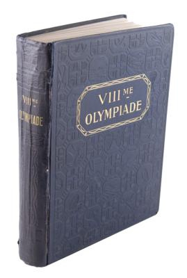 Lot #3304 Paris 1924 Summer Olympics Official