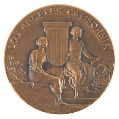 Lot #3125 Los Angeles 1932 Summer Olympics Bronze Participation Medal - Image 2