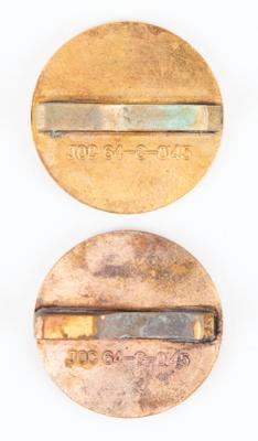 Lot #3236 Tokyo 1964 Summer Olympics English and German Interpreter's Badges (2) - Image 2