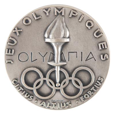Lot #3080 Stockholm 1956 Summer Olympics Silver Winner's Medal –one of 12 struck - Image 1