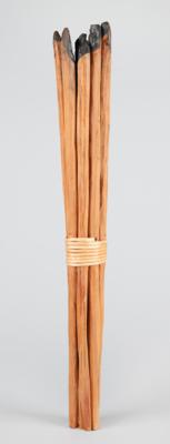 Lot #3021 Lillehammer's 'Morgedal Flame' pinewood relay torch—one of three used for Norway's 1994 Winter Olympics - Image 2