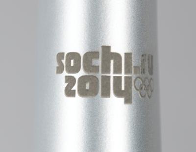 Lot #3037 Sochi 2014 Winter Olympics Torch - Image 5