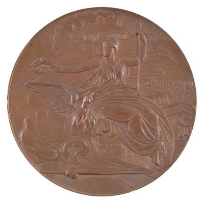 Lot #3112 Athens 1896 Olympics Bronze